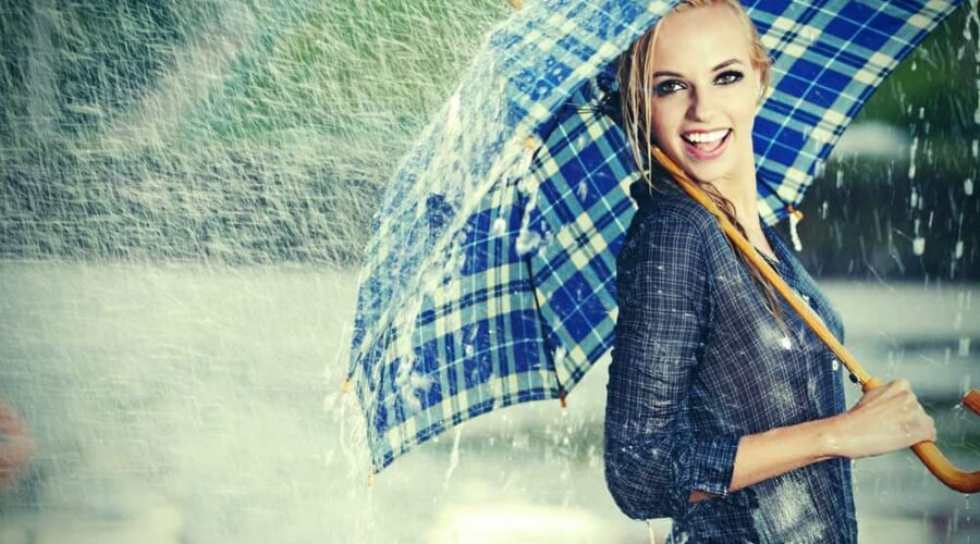 5 idee di acconciature anti-pioggia per pettinarsi quando piove